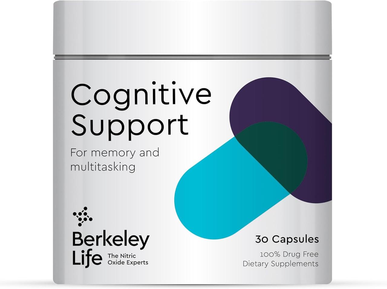 Berkeley Life Cognitive Support / Підтримка когнітивних функцій 30 капсул