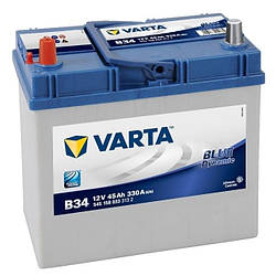 Акумулятор автомобільний Varta 6СТ-45 BLUE dynamic (B34)