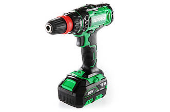 Аккумуляторний шуруповерт APRO 20DCK (артикул 895036) з швидкознімним патроном і LED підсвіткою