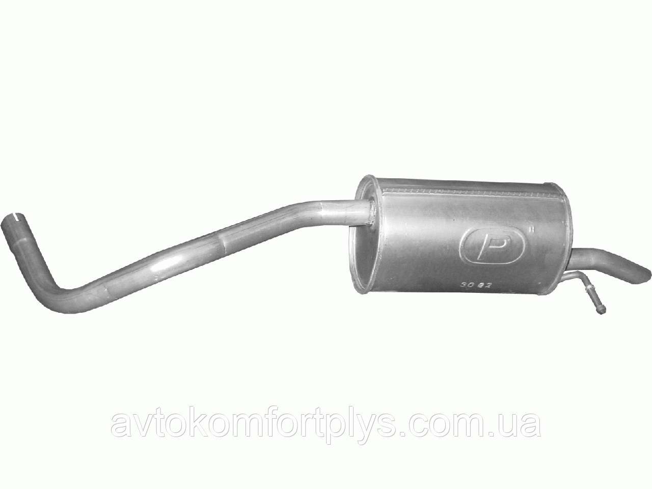 Глушник Volkswagen Fox 1.2i 2005 - 2011 рр, фото 1