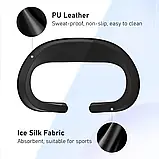 Накладка на обличчя AMVR для Meta Quest 3 з регулюванням глибини (зручна для окулярів), фото 7