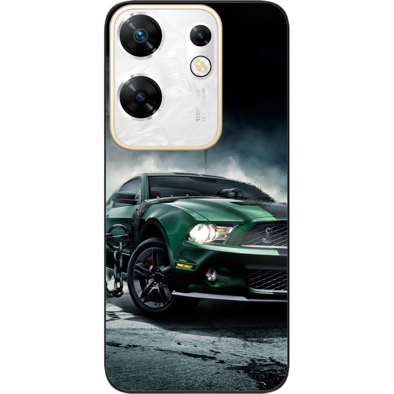 Силіконовий чохол Epik для Infinix Zero 30 4G з картинкою Мустанг