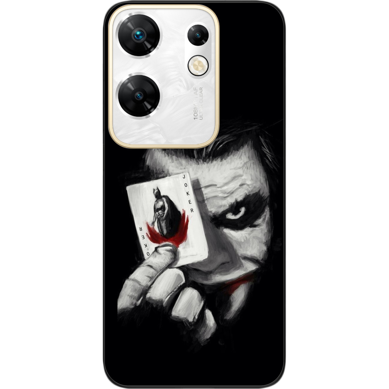 Силіконовий чохол Epik для Infinix Zero 30 4G з картинкою Джокер з картою