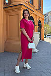 Плаття туніка жіноче вільного крою великі розміри, фото 6