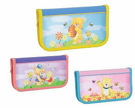 Пенал Tiger 2826E без наповнення 1 відділення. Серія Happy World