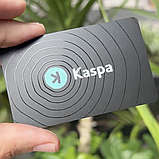 Крипто-гаманець Tangem 2.0 x Kaspa Wallet набір з 3 карток (TG128X3-K), фото 4