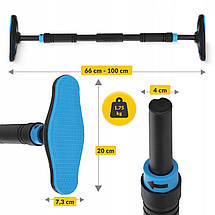 Турнік розсувний 4FIZJO ULTRA 66-100 см 4FJ0608 Poland, фото 2