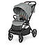Коляска дитяча універсальна 2в1 El Camino ME 1091-B PERSONA Gray, сірий, фото 9