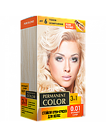 Крем-краска для волос с окислителем «Permanent Color» № 0.01 Блондест супер ТМ Aromat