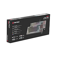 TU  TU Клавиатура Игровая Fantech ATOM MK876 Red Switch Цвет Серый/Черный