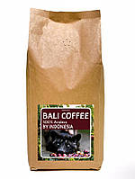 Кофе в зернах 1 кг арабика натуральный ароматный Black Cat Coffee Balli (Индонезия), зерновой кофе