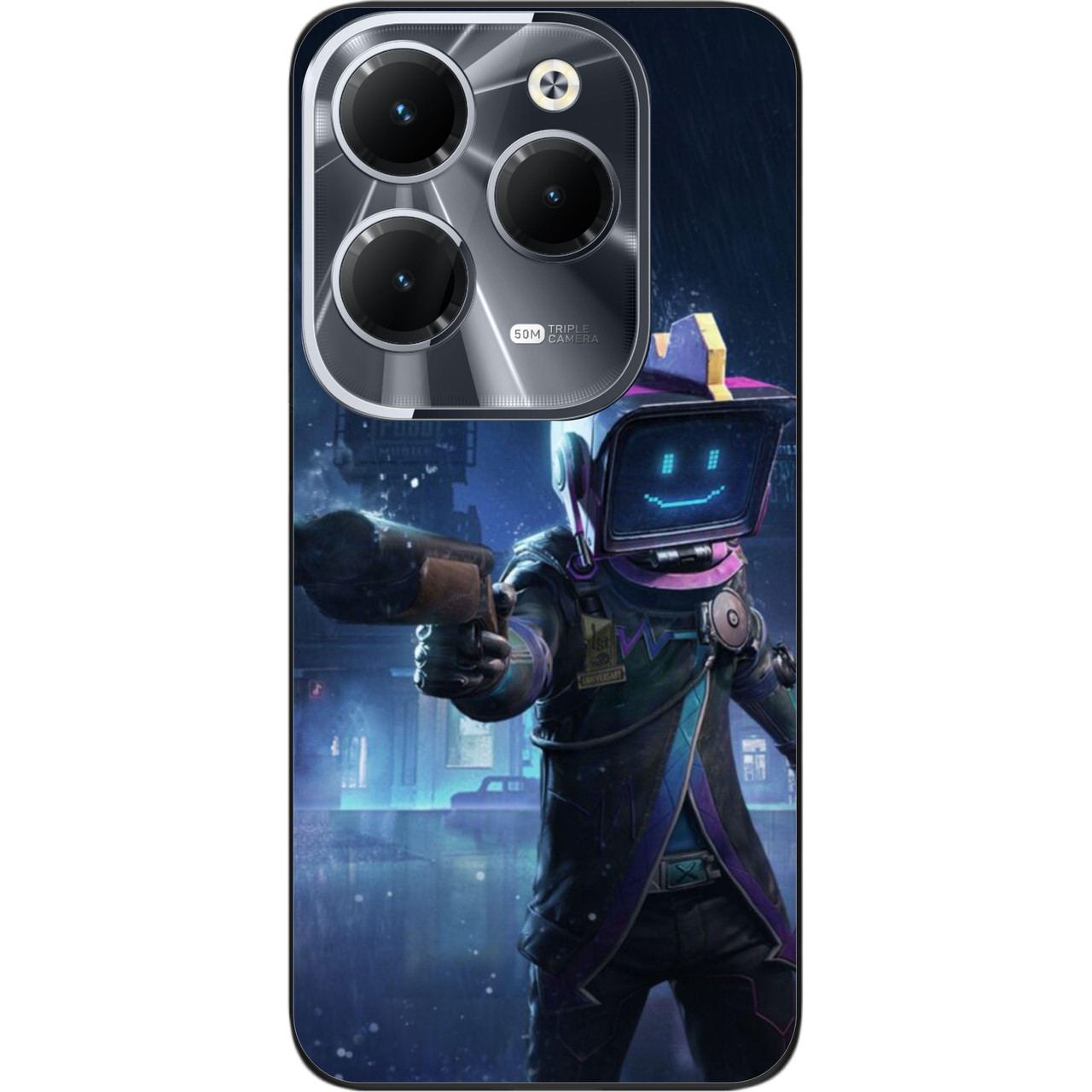 Силіконовий чохол Epik для Infinix Hot 40 (X6836) з картинкою PUBG Mobile