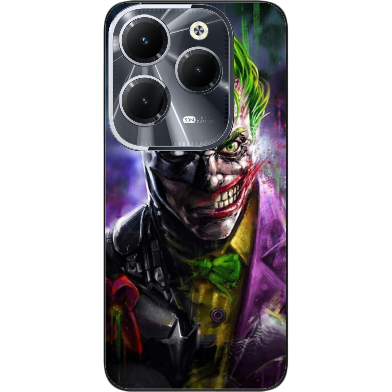 Силіконовий чохол Epik для Infinix Hot 40 (X6836) з картинкою Two Face