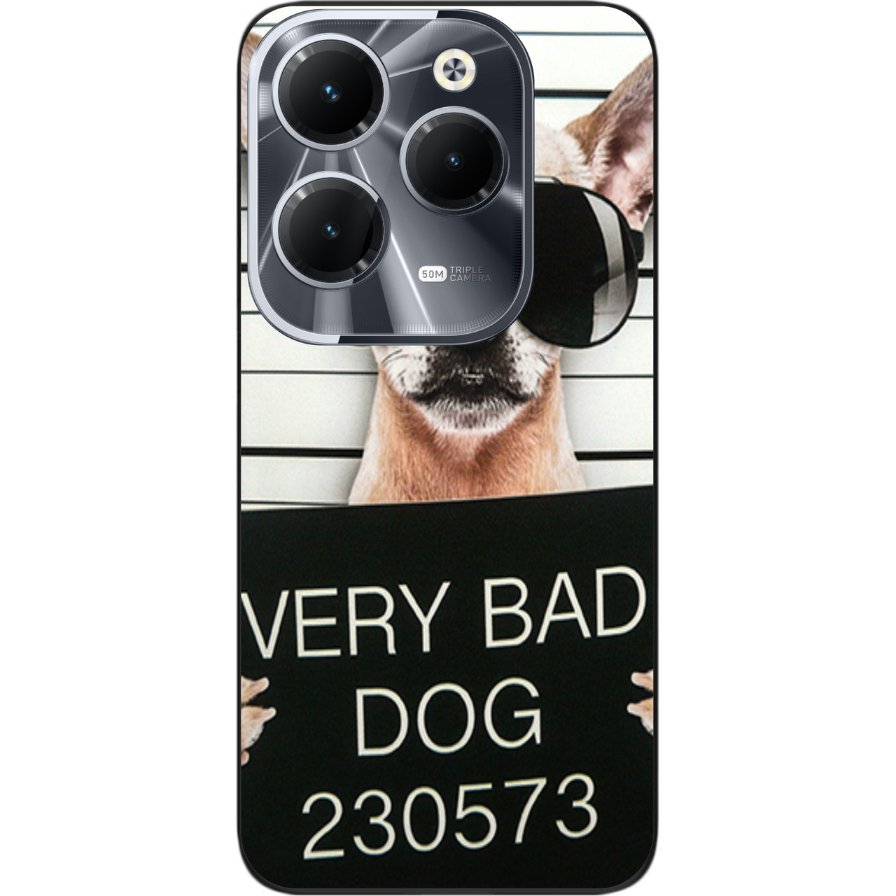 Чохол силіконовий Epik для Infinix Hot 40 (X6836) з картинкою Bad Dog