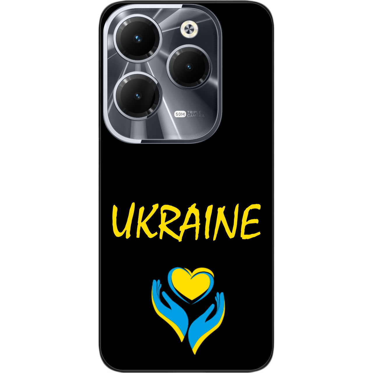 Силіконовий чохол Epik для Infinix Hot 40 (X6836) з картинкою Руки України