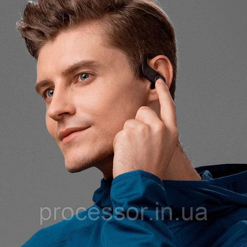 Бездротові спортивні блютуз навушники SoundPeats S5 Bluetooth 5.0 для бігу чорні, фото 1