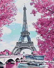 АЛМР-050 Набір діамантової мозаїки на підрамнику Париж - весна, 40*50 см
