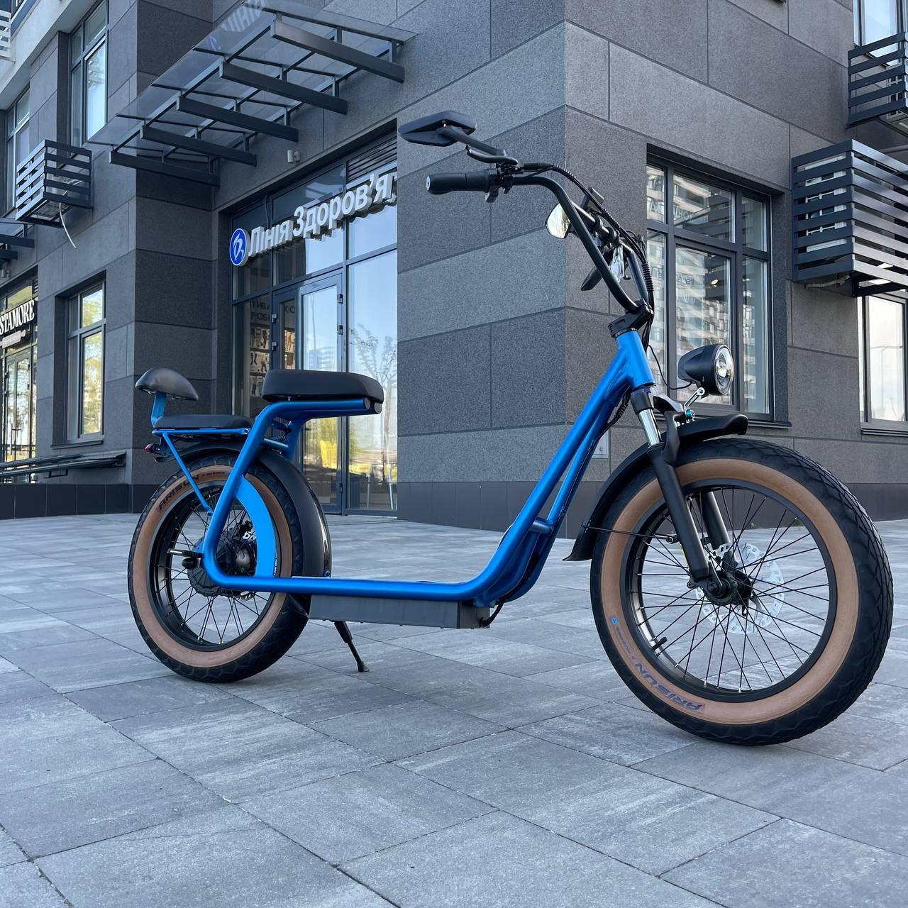 VOLTO Cruise Blue Електровелосипед NFC 20" 1000W 48V 20Ah