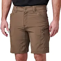 Военные шорты "5.11 TACTICAL® TRAIL SHORTS LITE" Major Brown,тактические мужские коричневые шорты