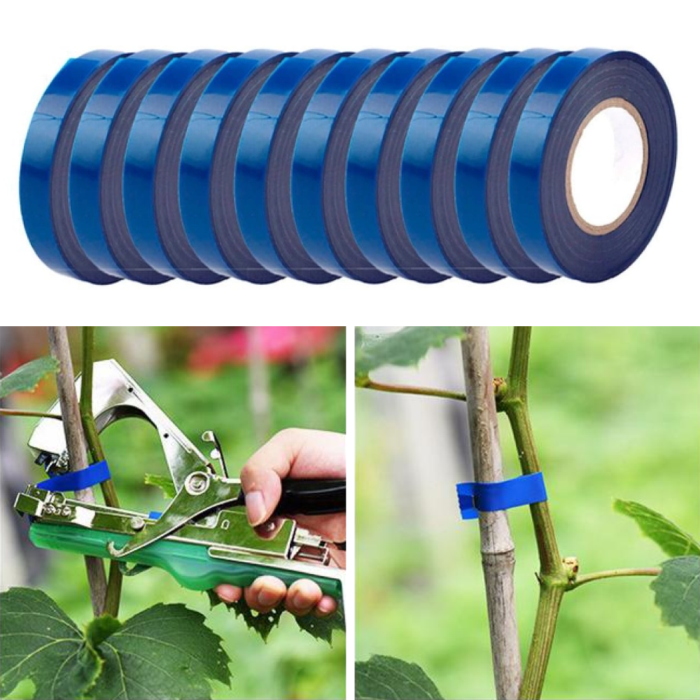 10 шт Стрічка для садового степлера 26м х 11мм / Стрічка для підв'язування рослин / Стрічка для підв'язки винограду, фото 1