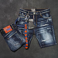 Мужские джинсовые шорты Dsquared2