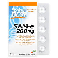 Doctor's Best SAMe 200 mg 60 таблеток DRB-00206 SP