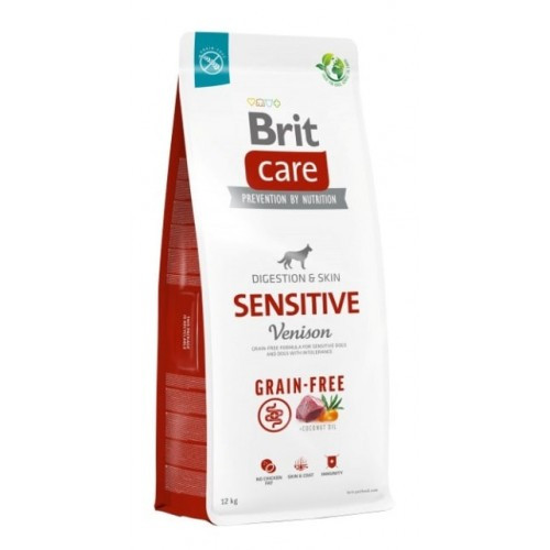 Brit Care (Брит кеа) Grain Free Sensitive Venison сухий корм для собак з олениною, 12 кг