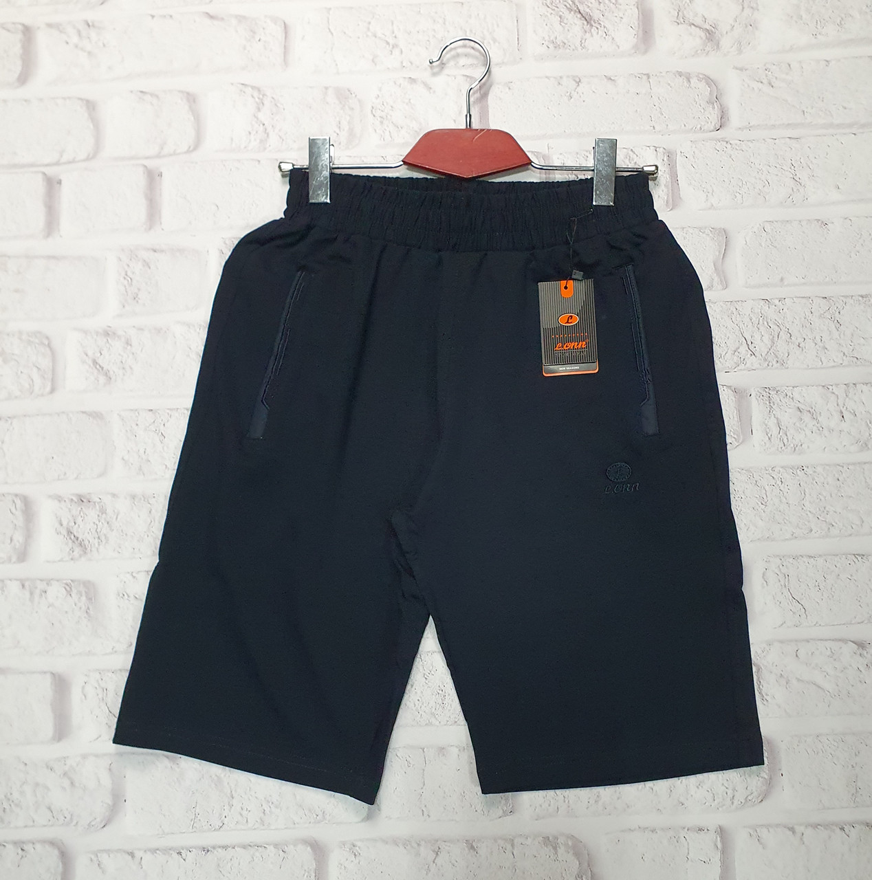 Шорти чоловічі Lonn 4XL-6XL лакоста великі розміри 4XL, 56, Темно-синій