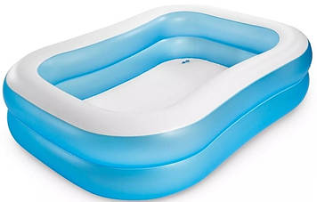 Надувний басейн "Сімейний. Swim Center Family Pool" 203х152х48 см, Intex (57180)