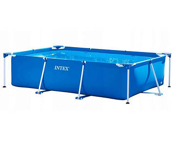 Басейн каркасний прямокутний "Rectangular Frame Pool" 300х200х75 см, Intex (28272)