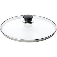 Стеклянная крышка Ballarini Specials для кастрюль и сковородок Ø 24 стекло и нержавеющая сталь 75000-610-0