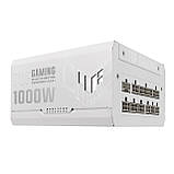 Блок живлення Asus TUF-GAMING-1000G-WHITE PCIE5 1000W Gold (90YE00S5-B0NA00), фото 8