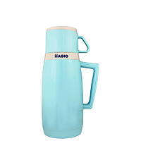 Термос питьевой со стеклянной колбой Magio (Маджио) 0.5 л (MG-1051B)