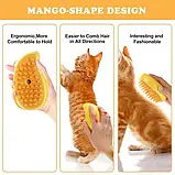 Парова щітка масажер спрей 3в1 PET SPRAY MASSAGE BRUSH для вичісування собак і кішок із паровим розпилювачем, фото 5