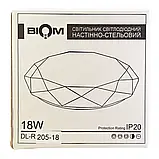 Накладний світильник 18Вт Biom DL-R205-18-5 5000K з ефектом зоряне сяйво, фото 7