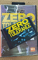 Картридж Zero Tolerance для Sega Mega Drive II