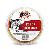 Наживка Горох 150 мл полуниця