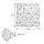 Декоративна 3D панель самоклейка під білий цегла Зірки 700х770х5мм (021) SW-00000086, фото 3