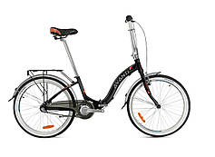 Велосипед 24" Avanti FOLD складаний 2023 чорний