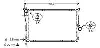 Радиатор BMW 3 (E46) / BMW Z4 (E89) 1997-2016 г.
