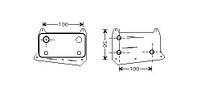 Масляный радиатор MERCEDES-BENZ CLK (C209) / CHRYSLER PT CRUISER (PT_) 1995-2020 г.