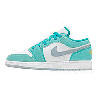 Urbanshop com ua Жіночі Кросівки Nike Air Jordan 1 Low New Emerald GS DO8244-301 (Оригінал) РОЗМІРИ ЗАПИТУЙТЕ