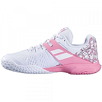 Urbanshop com ua Дитячі Кросівки Babolat Propulse all court junior white/geranium pink 32S20478/1040