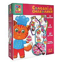 Мини развивашка Vladi Toys Сладкие вкусняшки (VT1804-42) ig