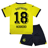 Детская футбольная форма MOUKOKO 18 Боруссия Дортмунд 2023-2024 Puma Home 145-155 см (set3408_117861)