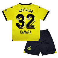 Детская футбольная форма KAMARA 32 Боруссия Дортмунд 2023-2024 Puma Home 145-155 см (set3408_117848)