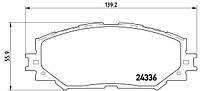 Тормозные колодки дисковые SUBARU TREZIA / TOYOTA WISH (_E2_) 2005-2019 г.