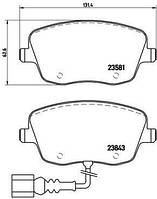 Тормозные колодки дисковые SEAT IBIZA (6L1) 1999-2015 г.