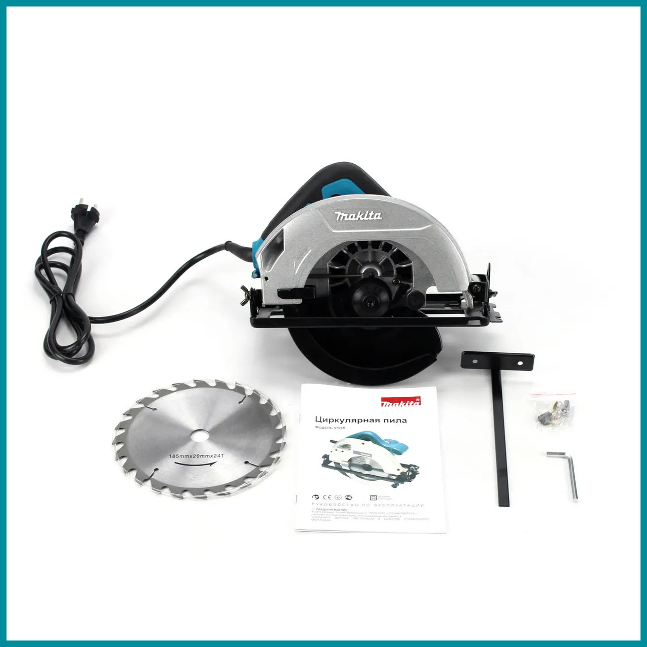 Циркулярна дискова пила Makita 5704R (1200 Вт, 4900 об/хв). Циркулярка Макіта bs