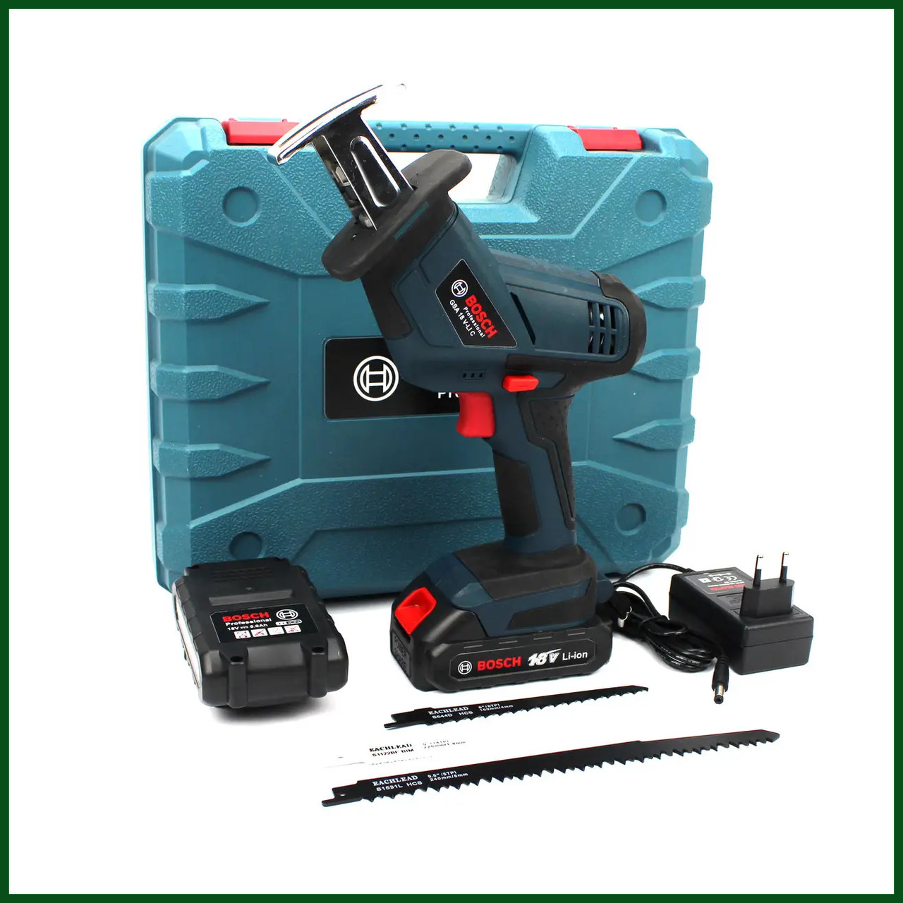 Акумуляторна сабельна пилка Bosch GSA 18V-LI C (18V 5.0Ah). АКБ пила Бош bs
